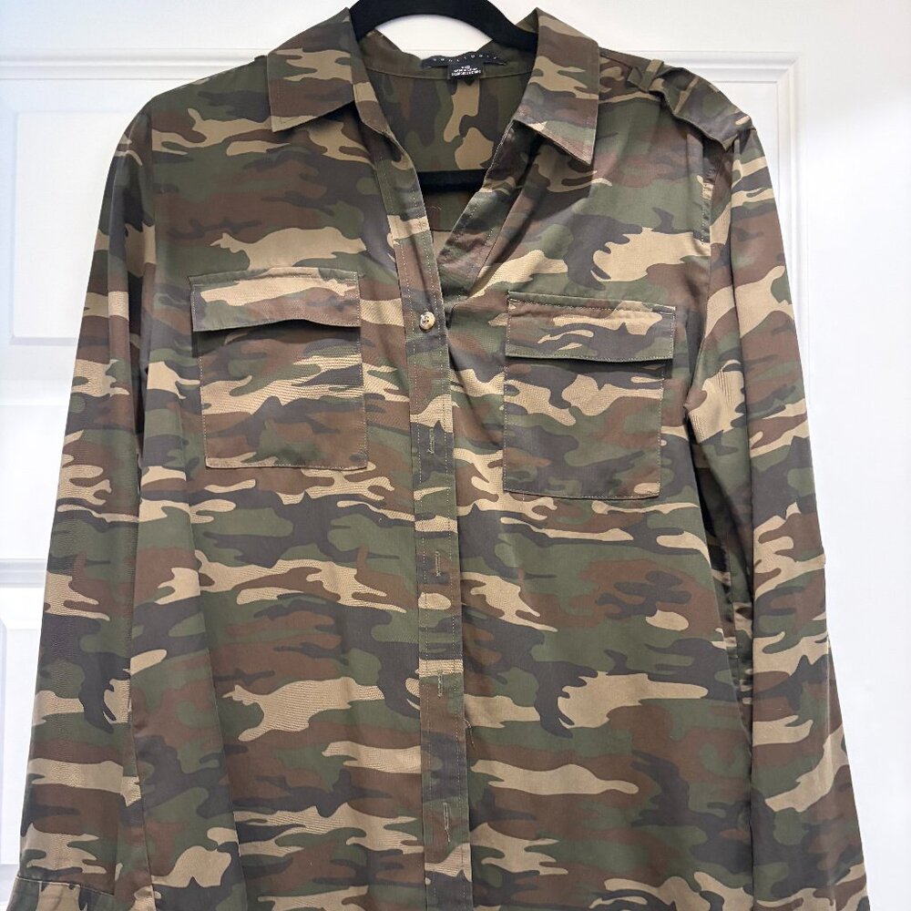 NWOT Sanctuary Camo Long Sleeve Shirt From Nordstrom